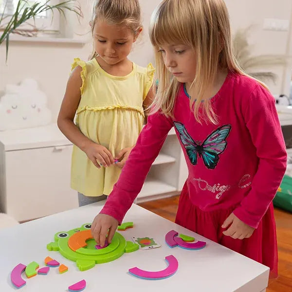 Toystar Frog Power Puzzle | Play together, learn together – Challenging and educational puzzle for parents and children. -...