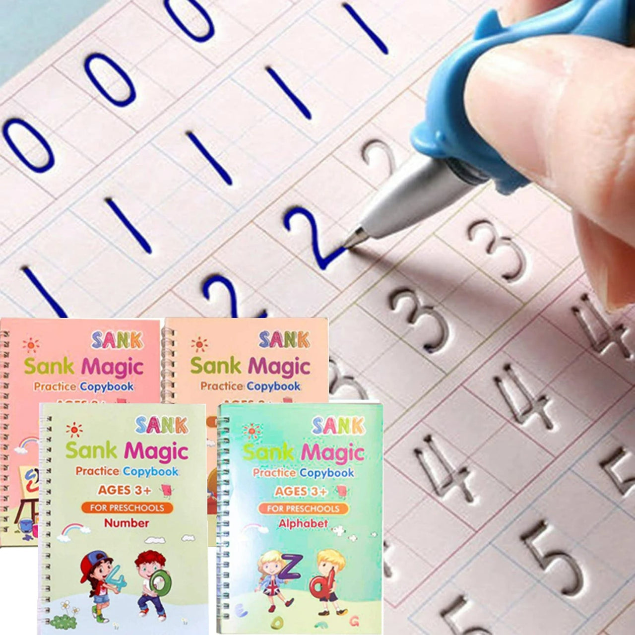 Toystar WonderBook | Bring learning to life - Playful exercise books for young explorers - Breng leren tot leven - Speelse...