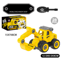 Thumbnail for Toystar BuildMaster | Stimulate your child's creativity - construction playset with excavator, tractor and more - stimulee...