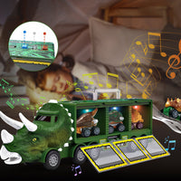 Thumbnail for Musical Dinosaur Truck | Fun Dinosaur Transporter Toy - Encourages creative play and motor skills