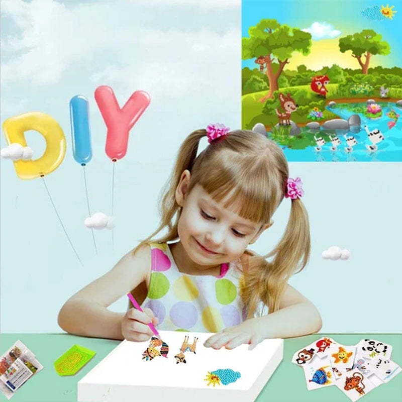 Toystar Diamond DIY Sticker | A fun creative craft for children - Encourages creative play and imagination - Een leuk crea...