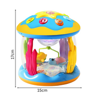Thumbnail for Toystar TwinkleDrum | Magical light and music experience for babies - Rotating Montessori Toy Drum - Bestseller - Magische...