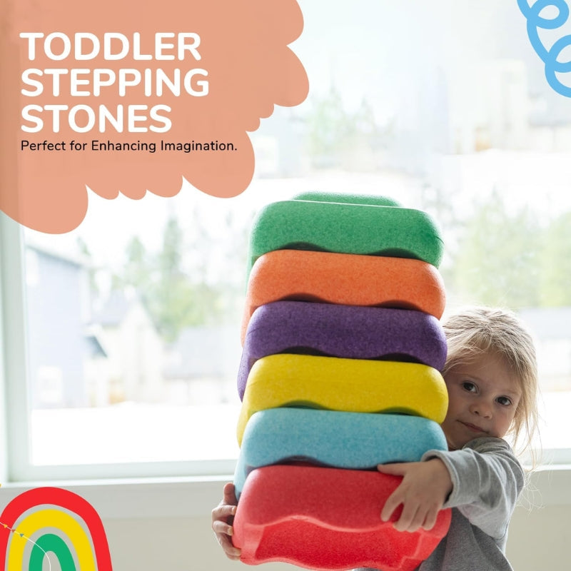 Toystar Balance Stone Playset | Improves Balance and Coordination - Interactive Toy for Children - Verbetert Balans en Coö...
