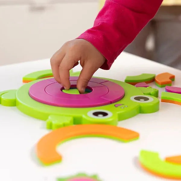 Toystar Frog Power Puzzle | Play together, learn together – Challenging and educational puzzle for parents and children. -...