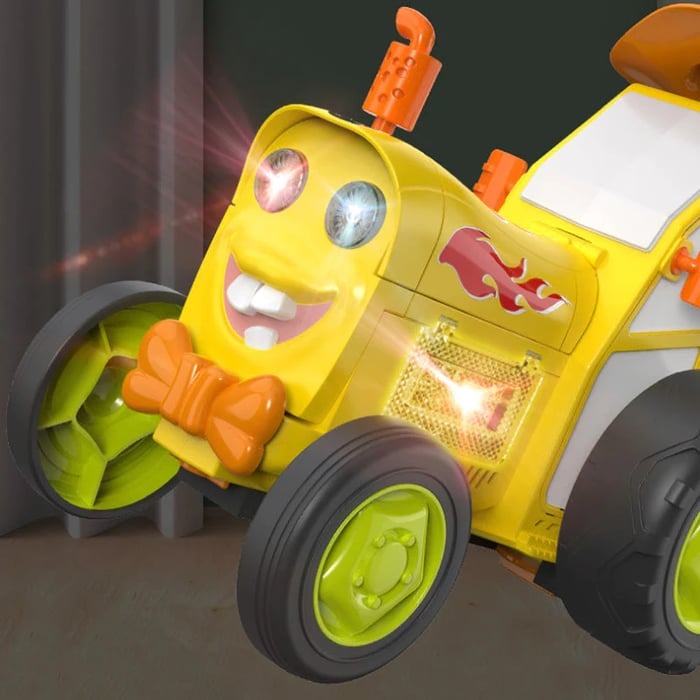 Toystar Mini RC Car | Fun - Music, Lights and Jumping Function in One - Speelplezier - Muziek, Lichten en Springfunctie in...