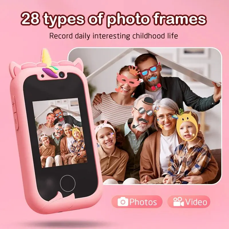 Toystar KidSnap | Smart Play Phone with Camera and MP3 - Learning Phone for Children - Slimme Speeltelefoon met Camera en ...