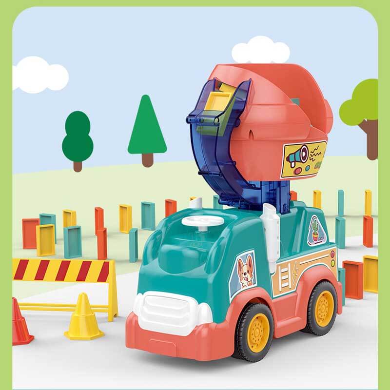 Toystar DominoExpress | Endless fun - Automatic domino train with colorful blocks - Eindeloos speelplezier - Automatische ...
