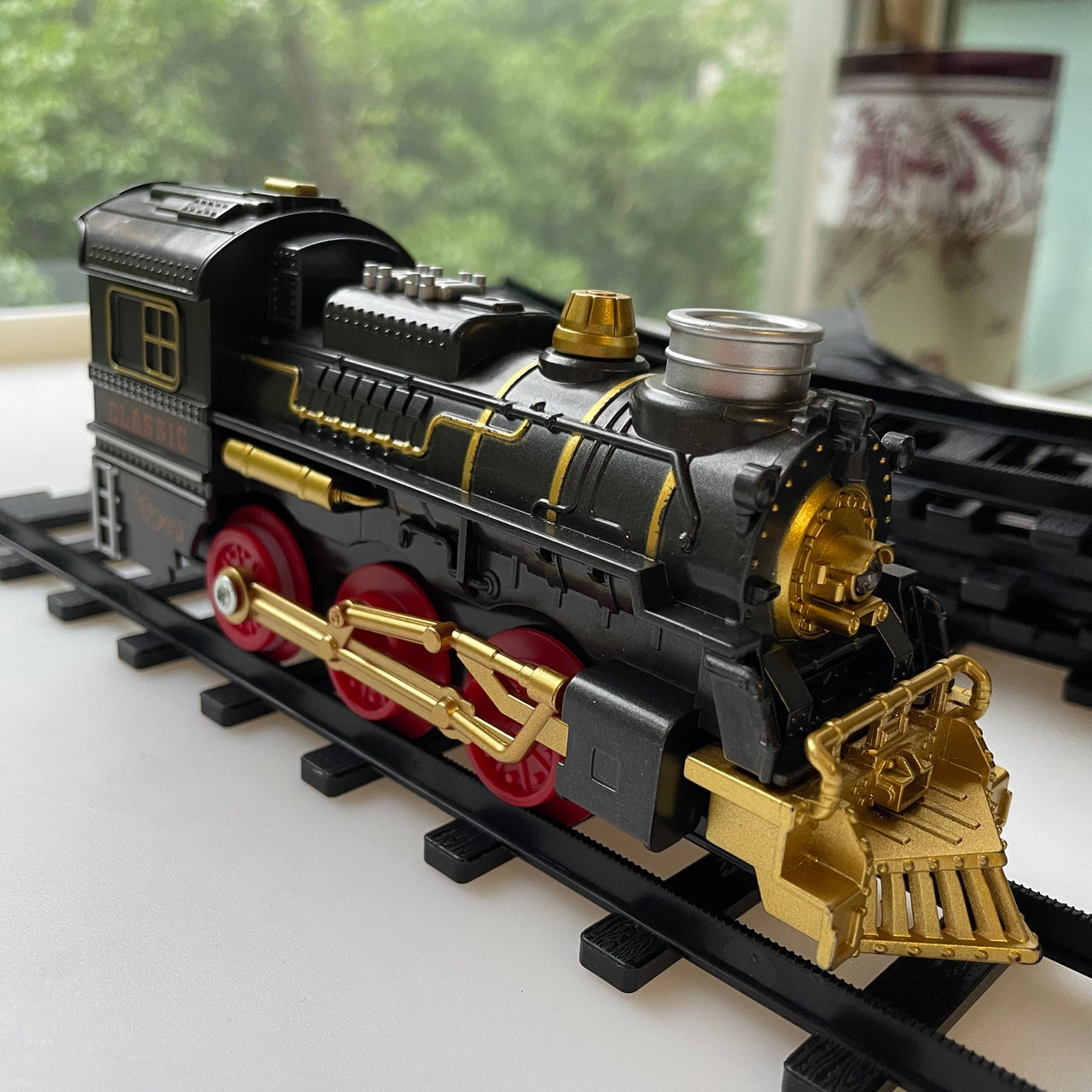 Toystar Steam Train Adventure | Bring the magic of trains to life - Vintage steam train set - Breng de magie van treinen t...