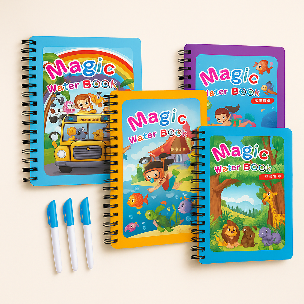 Children's Magic Water Painting Book