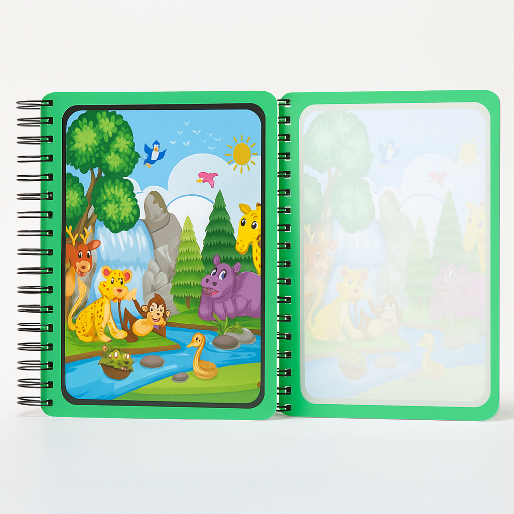 Children's Magic Water Painting Book