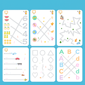 Preschool Pen Control Practice Workbook
