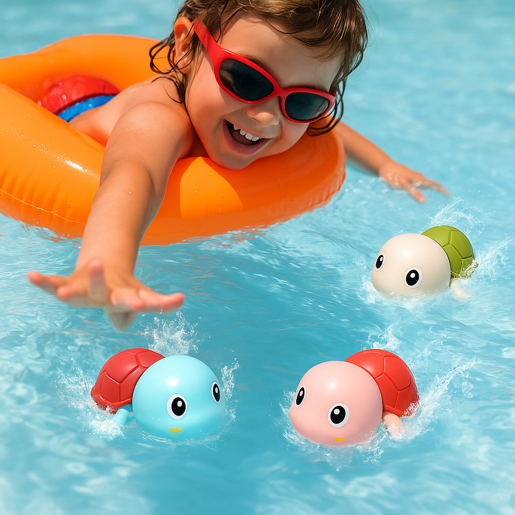 Swimming Turtle Bath Toy