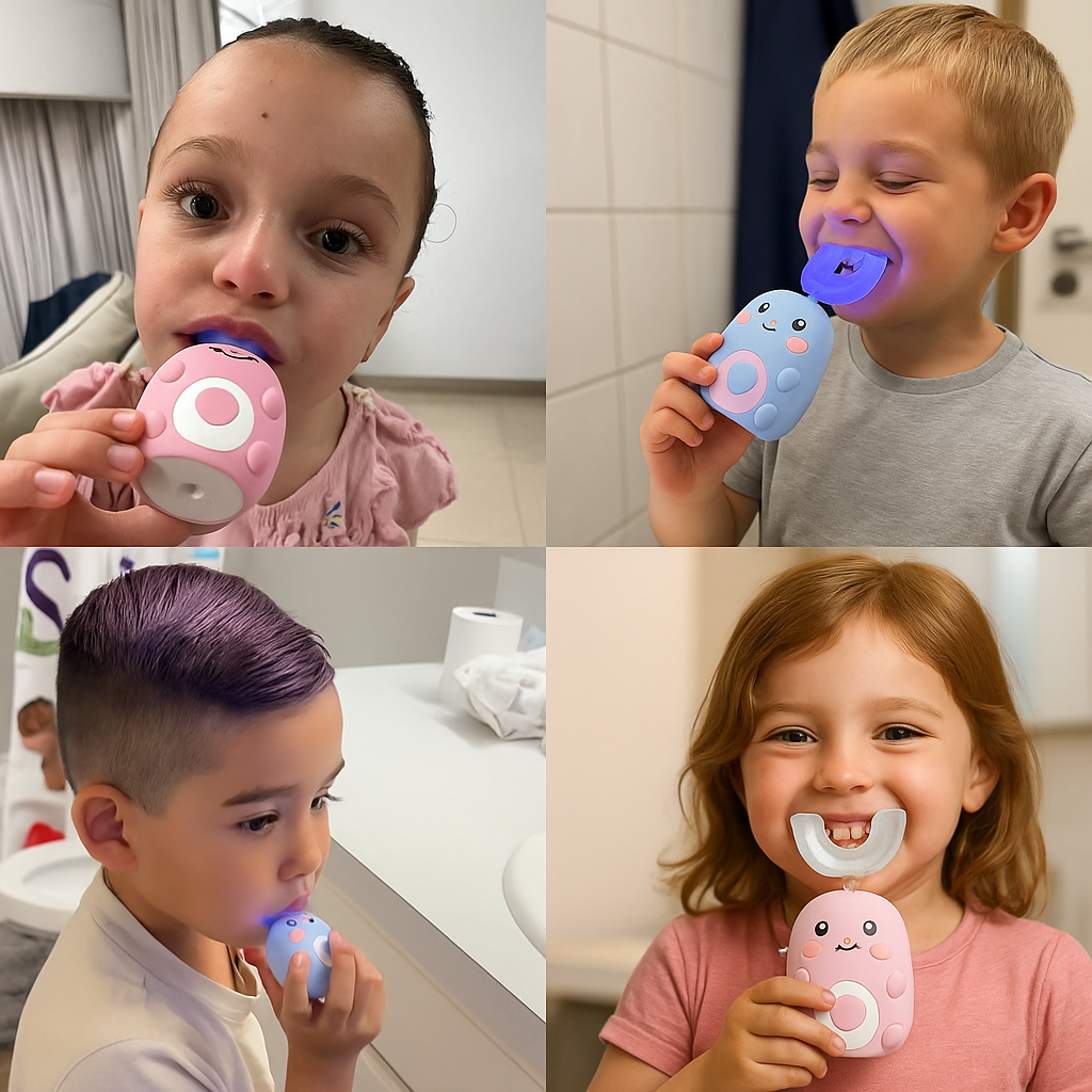 Animated Kids Powered Ultrasonic Toothbrush