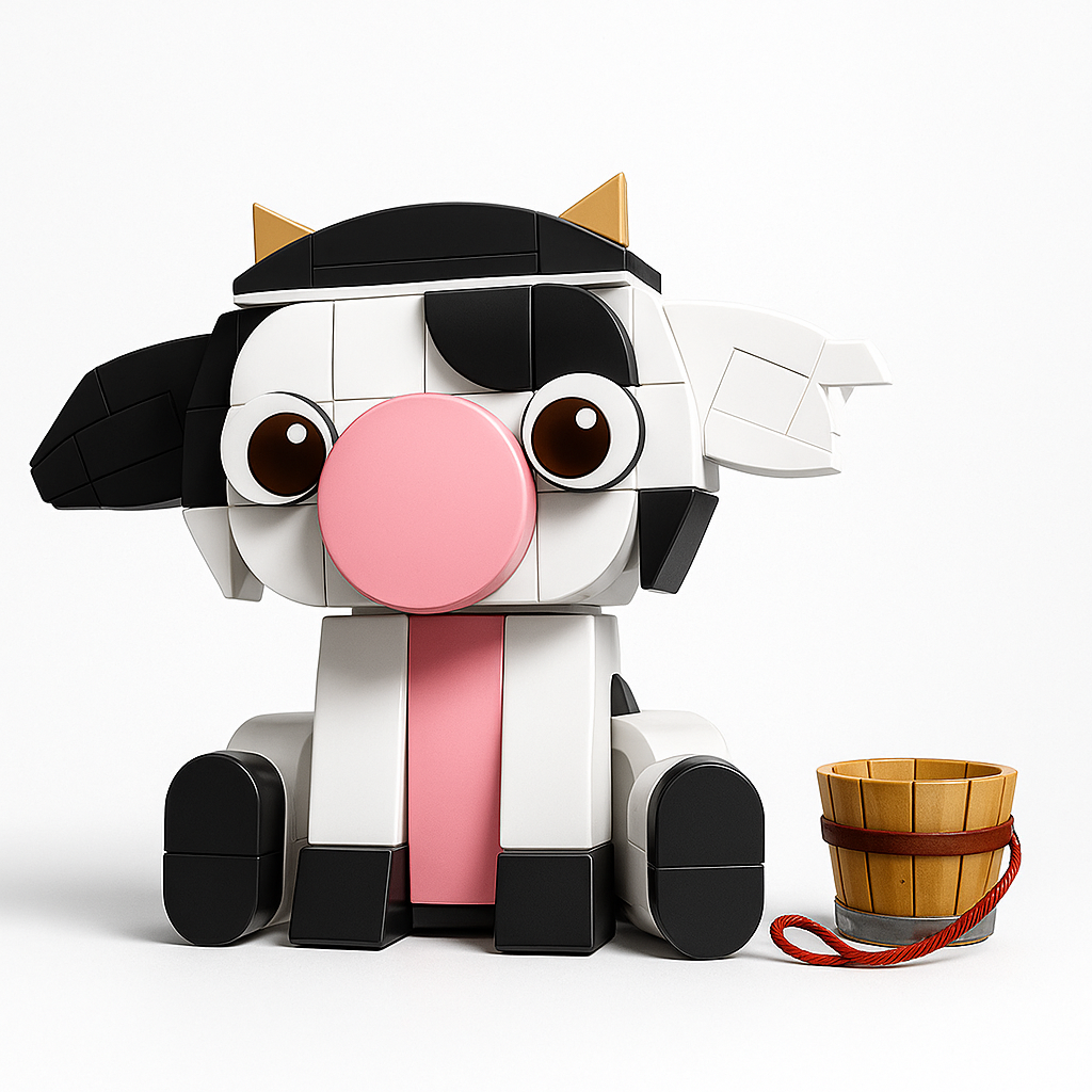 Cartoon Animal Building Blocks