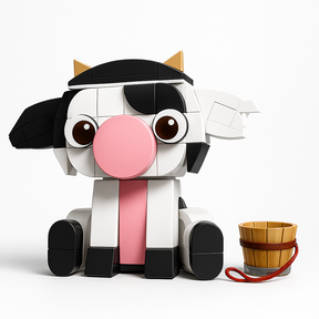 Cartoon Animal Building Blocks