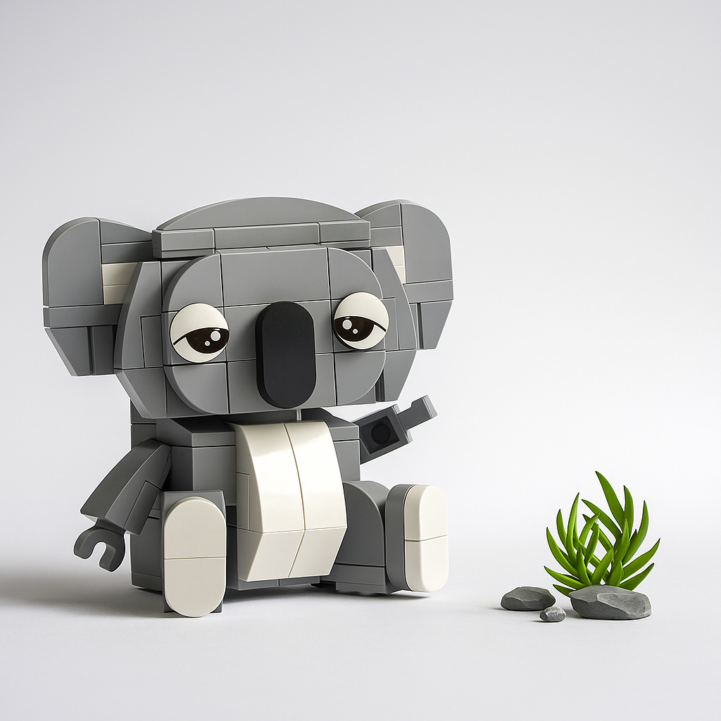 Cartoon Animal Building Blocks