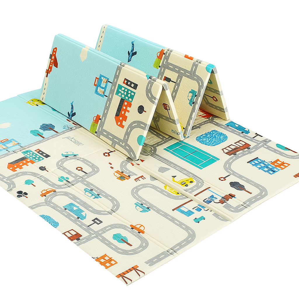 Thickened Baby Crawl Mat – Extra Soft & Educational Play Mat for Babies