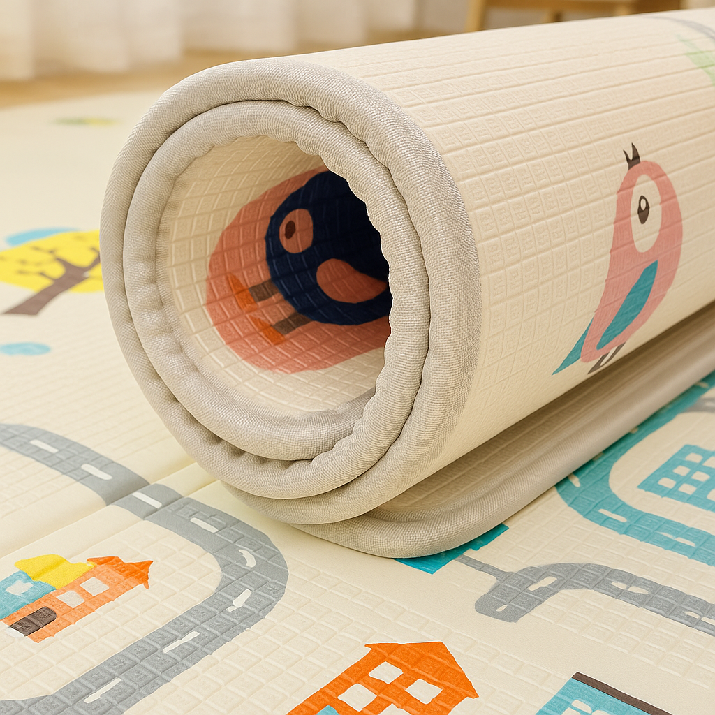 Thickened Baby Crawl Mat – Extra Soft & Educational Play Mat for Babies