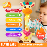 Musical Giraffe Toy – Sings, Dances & Repeats What You Say