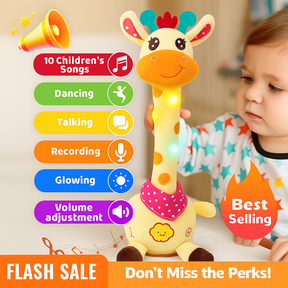 Musical Giraffe Toy – Sings, Dances & Repeats What You Say