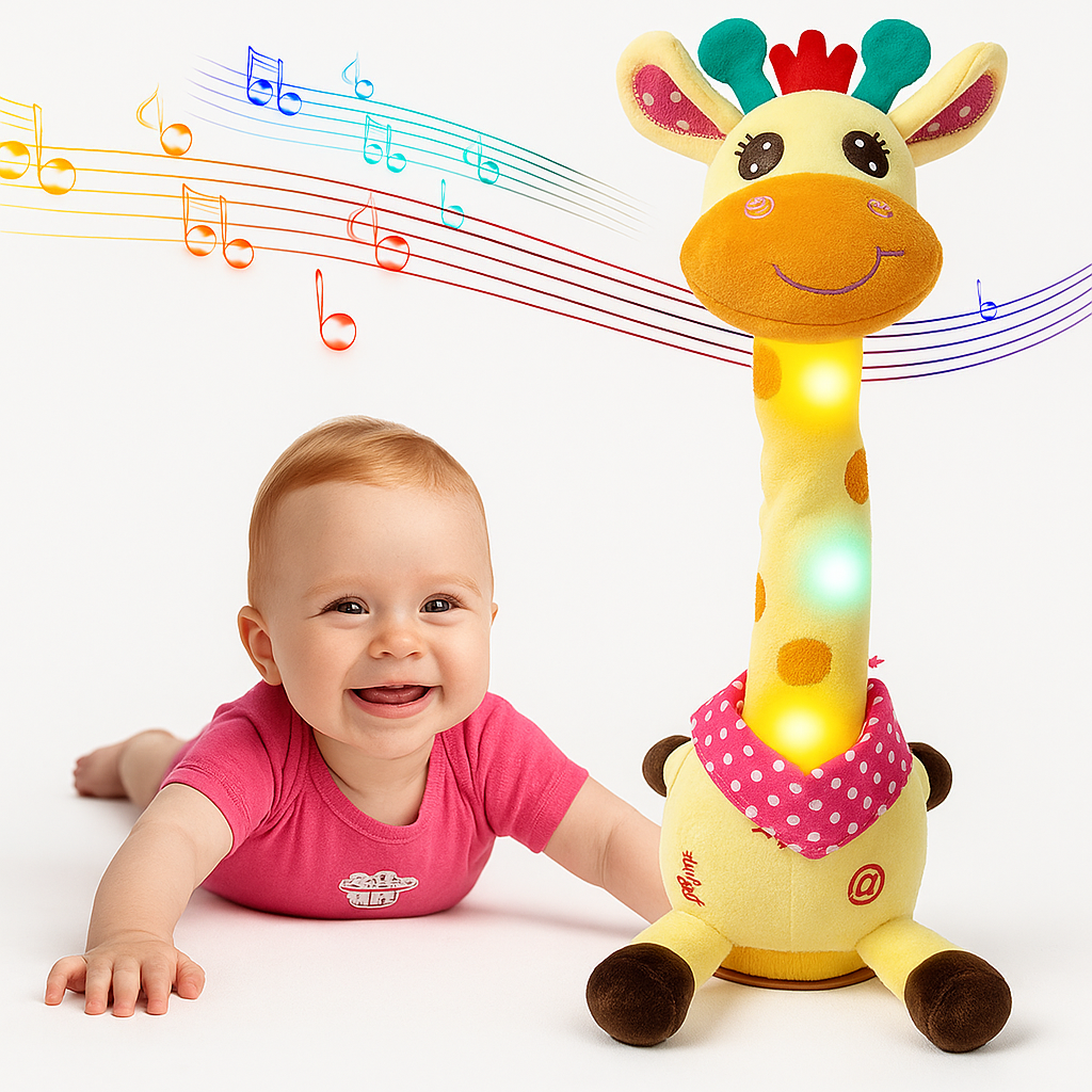 Musical Giraffe Toy – Sings, Dances & Repeats What You Say