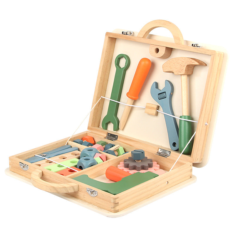 Toystar Ecotoys HandiCraft Kit | Inspire creativity - Wooden tool set for children - Inspireer creativiteit - Houten geree...