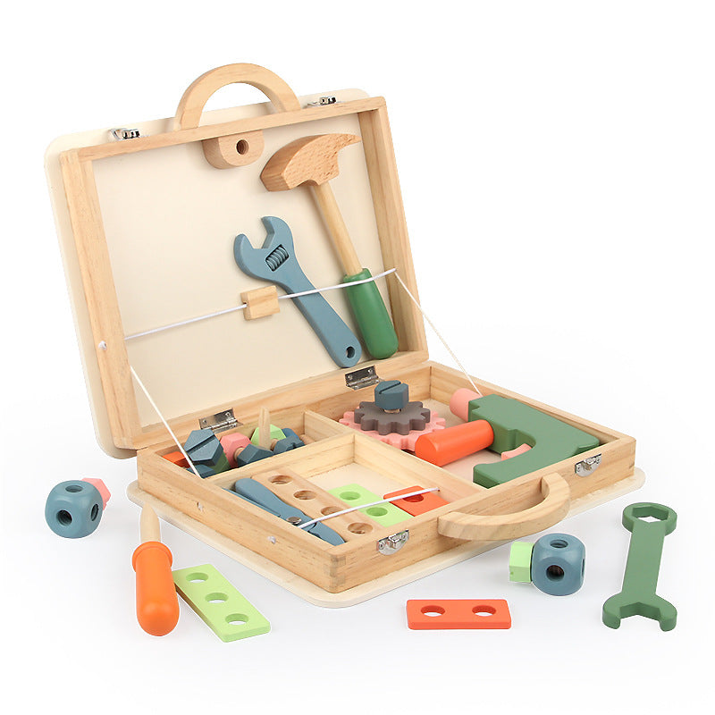 Toystar Ecotoys HandiCraft Kit | Inspire creativity - Wooden tool set for children - Inspireer creativiteit - Houten geree...