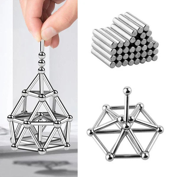 Toystar Magnetix PlaySet | Creative & Stress-Free - Magnetic Construction Set - Creatief & Stressvrij - Magnetische Bouwse...