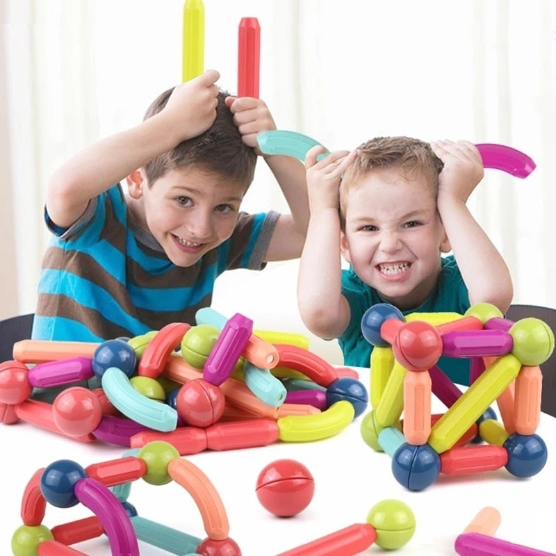Toystar Magnetix Attractive Building Blocks Set | Development & Creativity - For Babies and Children - Ontwikkeling & Crea...