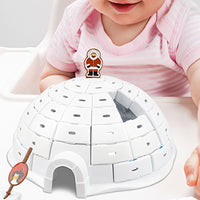 Thumbnail for Toystar Igloo Bricks | Free your inner joy with this penguin board game! - Stimulates fun and strategic thinking - Bevrijd...