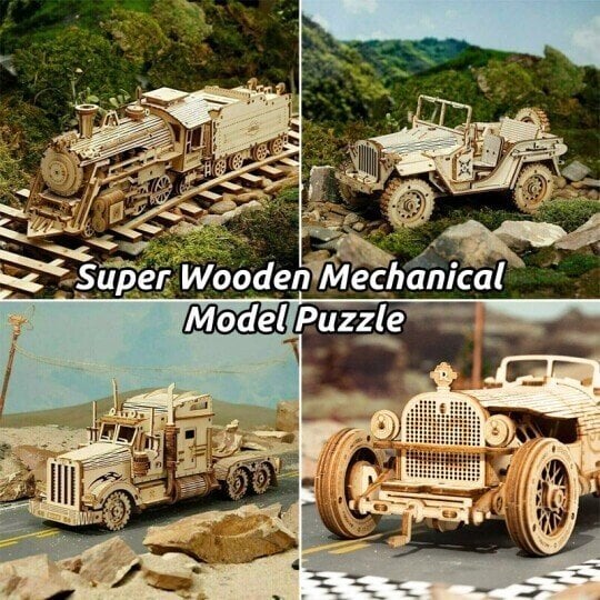 Toystar Puzzle Tronic | Wooden 3D puzzle - Discover the magic of building (7)