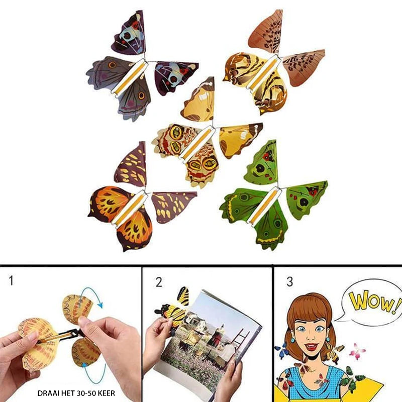 Toystar Wonder Wings | Bring magic into your home! - Flying butterflies for endless fun! - Bestseller - Breng magie in hui...