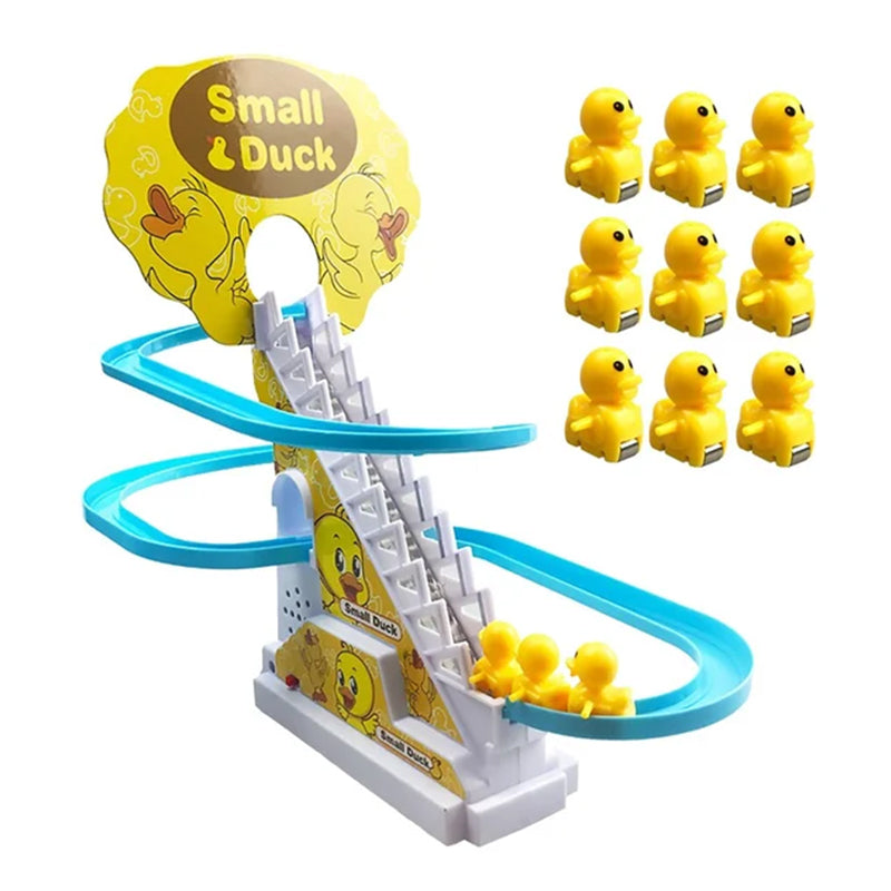 Hurdy Ducks | Fun playing with ducks on a trail - Stimulates creative play and motor skills