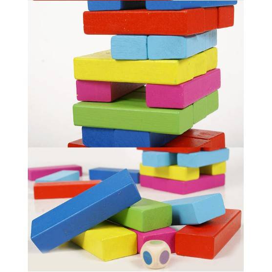 Toystar StackMaster | Lively Fun - Wooden Tumble Tower Game - Bestseller - Levendige Pret - Houten Tumble Tower Spel (2)