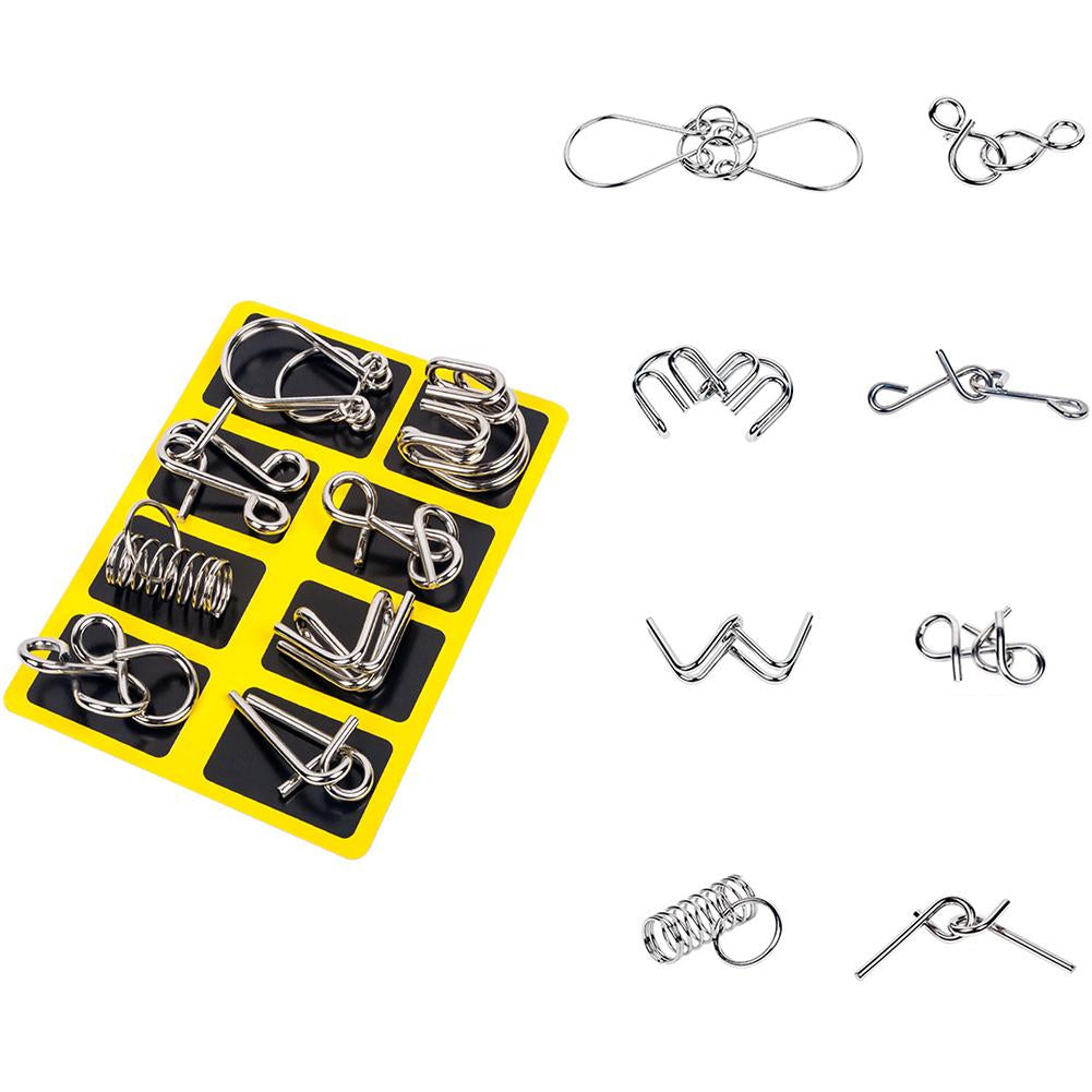 Toystar BrainTwist | Challenge your brain! - Metal puzzle set - Daag je brein uit! - Metalen puzzelset (2)