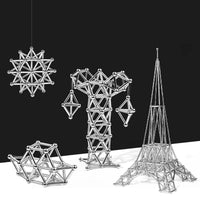 Thumbnail for Toystar Magnetic Rods and Balls Set | Creative Building - Create Endless Structures - Bestseller - Creatief Bouwen - Maak ...