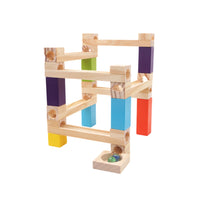 Thumbnail for Toystar EcoToys Wooden Marble Race Track | Educational - Fun Game for Kids - Educatief - Leuk Spel voor Kinderen