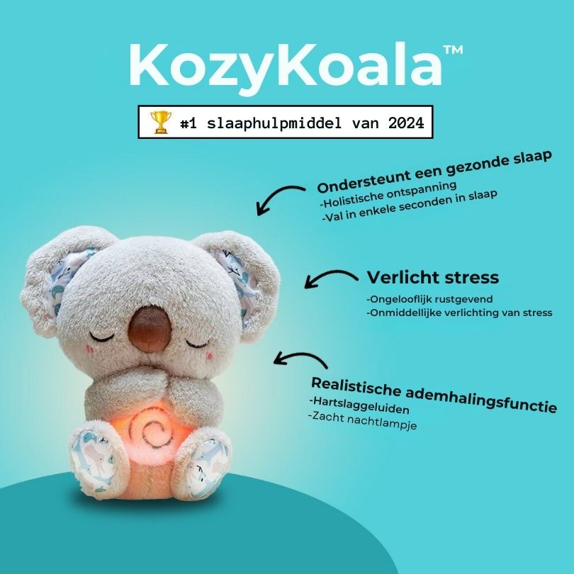 Toystar KozyKoala | Sleep peacefully - Calming Hug - Bestseller - Rustig slapen - Kalmerende Knuffel (5)