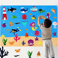 Thumbnail for Toystar Felt board with animals | Educational toys for toddlers - Discover the world - Creëer magie met verhalen - Educati...