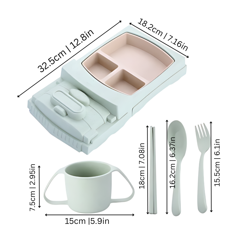 Toystar MealRacer | Happy Healthy Eating - Children's Dining Set - Gelukkig Gezond Eten - Kinder Eetset (18)