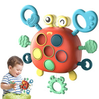 Thumbnail for Toystar Silicone Pull Toy | Educational - Montessori Learning & Comfort - Educatief - Montessori Leren & Comfort (2)