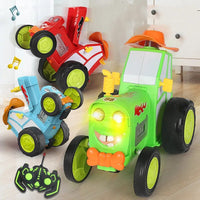 Thumbnail for Toystar Jump & Stunt RC Car | The Ultimate Playing Experience for Children - Cool Mini Car with Remote Control - De Ultiem...