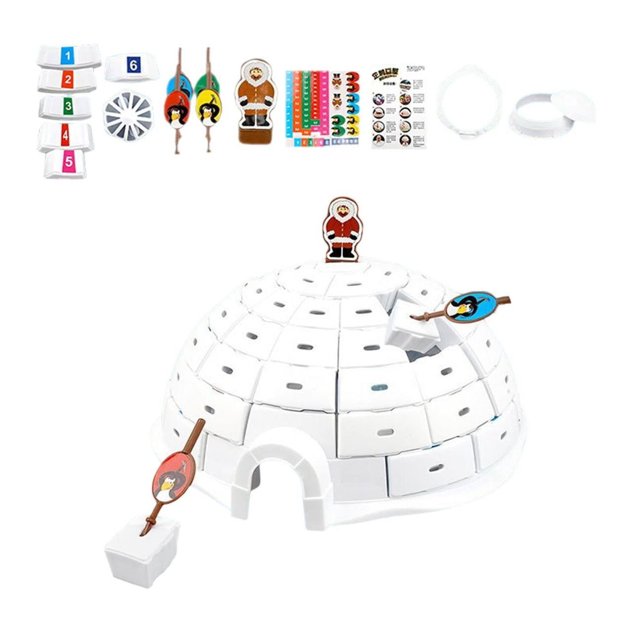 Igloo Bricks | Free your inner joy with this penguin board game! - Stimulates fun and strategic thinking