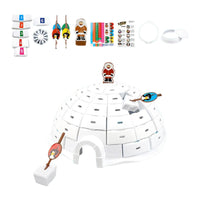 Thumbnail for Toystar Igloo Bricks | Free your inner joy with this penguin board game! - Stimulates fun and strategic thinking - Bevrijd...