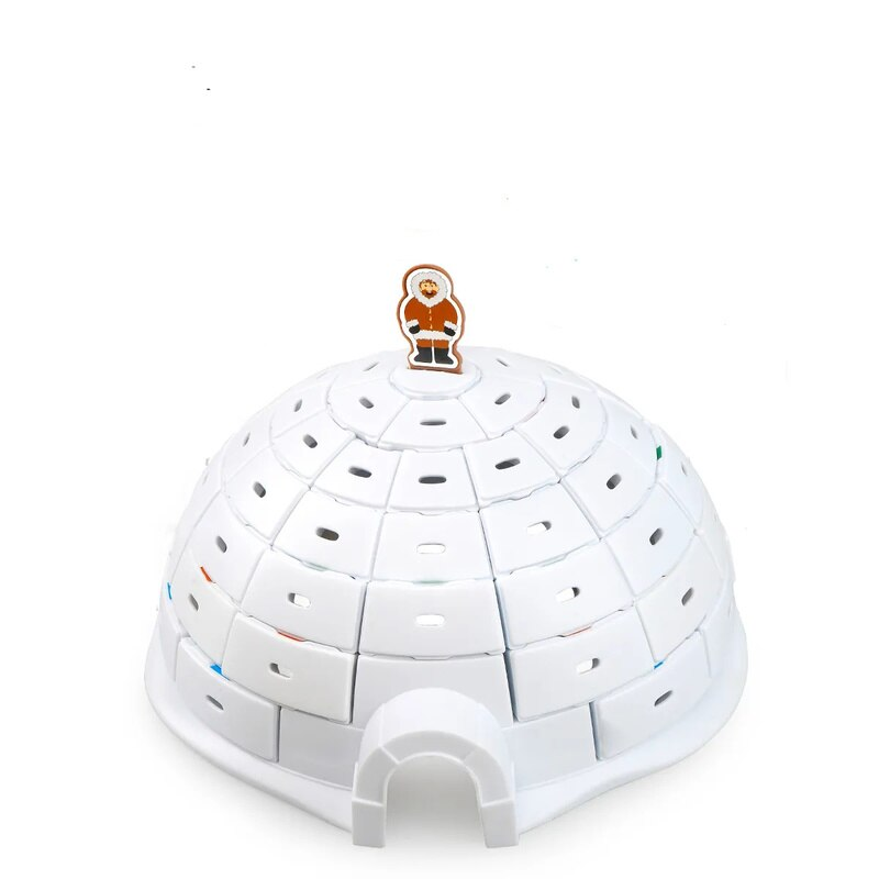 Igloo Bricks | Free your inner joy with this penguin board game! - Stimulates fun and strategic thinking