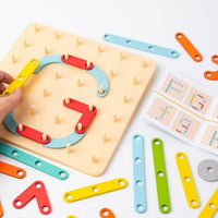 Thumbnail for Ecotoys GeoFun Board | Discover fun and learning in one - Montessori geometry toys