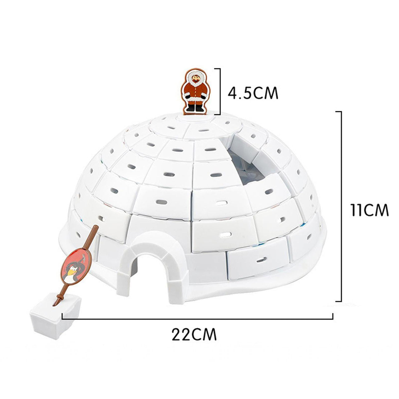 Igloo Bricks | Free your inner joy with this penguin board game! - Stimulates fun and strategic thinking