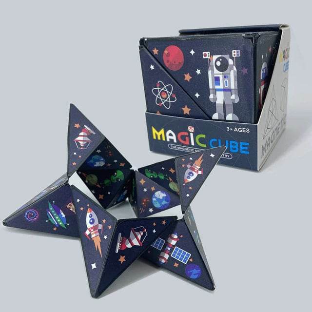 Flipped Cube | The Ultimate Sensory Fidget Toy - Stimulates relaxation and motor skills