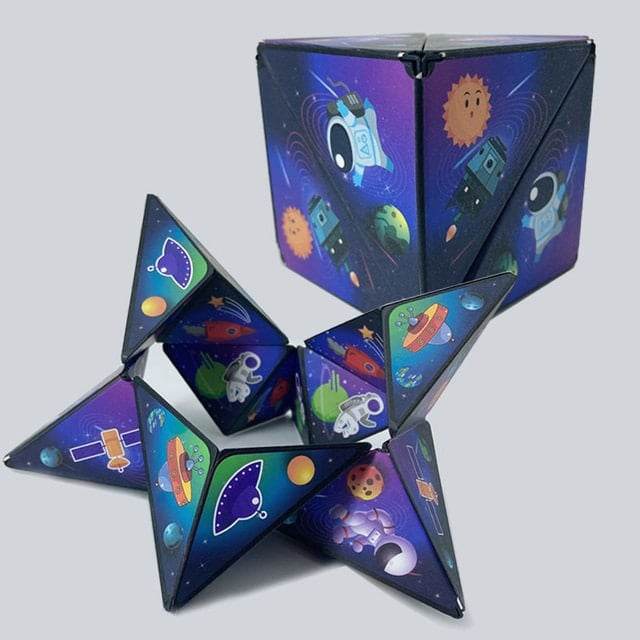 Flipped Cube | The Ultimate Sensory Fidget Toy - Stimulates relaxation and motor skills