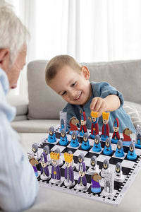 Thumbnail for Toystar EcoToys Chess Adventure Set | Encourage Creativity - Educational wooden chess for children - Bestseller - Stimulee...
